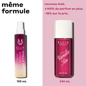 Brume Parfumée VANILLA SIN 100ml avec 