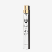 Myth 10 Eau De Parfum Travel Spray on white background.