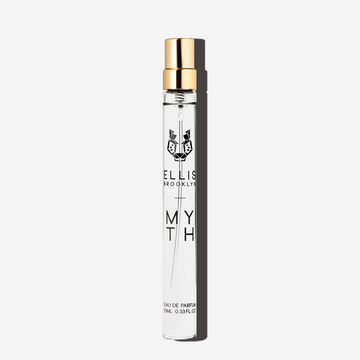 Myth 10 Eau De Parfum Travel Spray on white background. | english_image