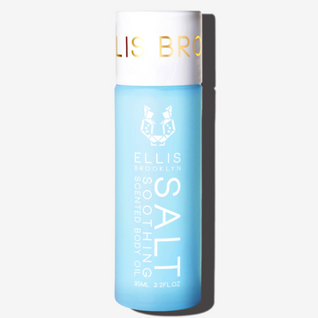 Salt 95ml Soothing Scented Body Oil on white background. | english_image