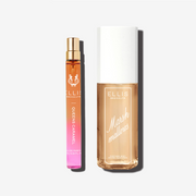 QUEENS CARAMEL 10ml Eau de Parfum and MARSHMALLOWS 90ml Perfume Mist on white background