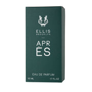 Apres 50ml Eau De Parfum box on white background.